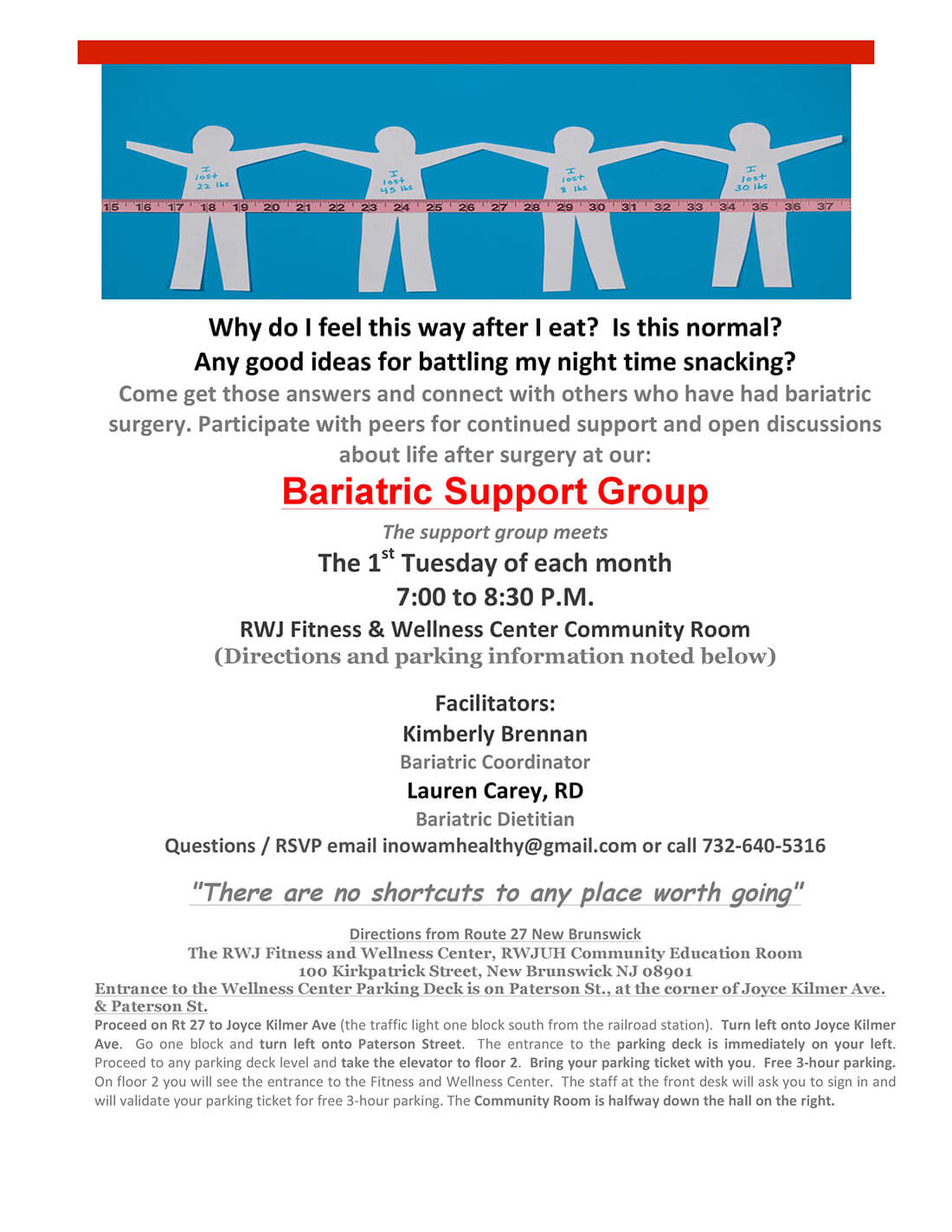 2014 Bariatric Support Group Page
